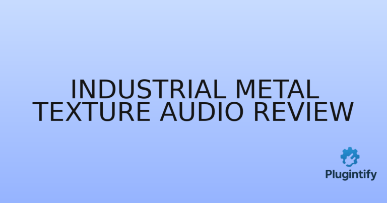 Read more about the article Industrial Metal Texture Audio Review