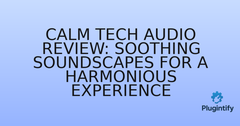 Read more about the article Calm Tech Audio Review: Soothing Soundscapes for a Harmonious Experience