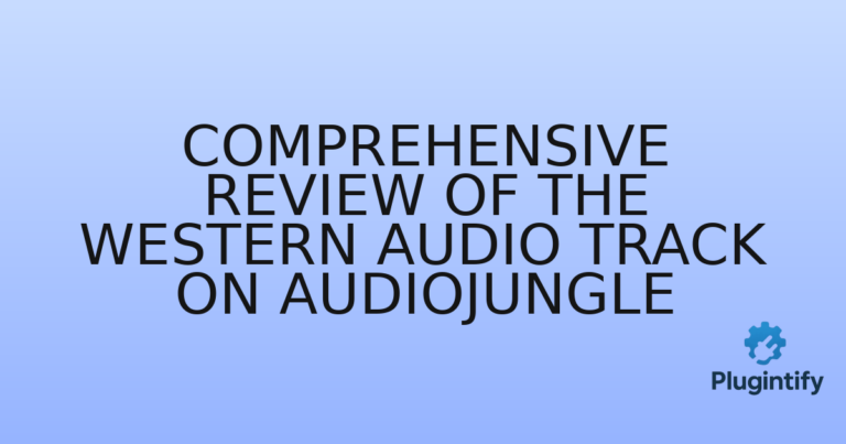 Read more about the article Comprehensive Review of The Western Audio Track on AudioJungle