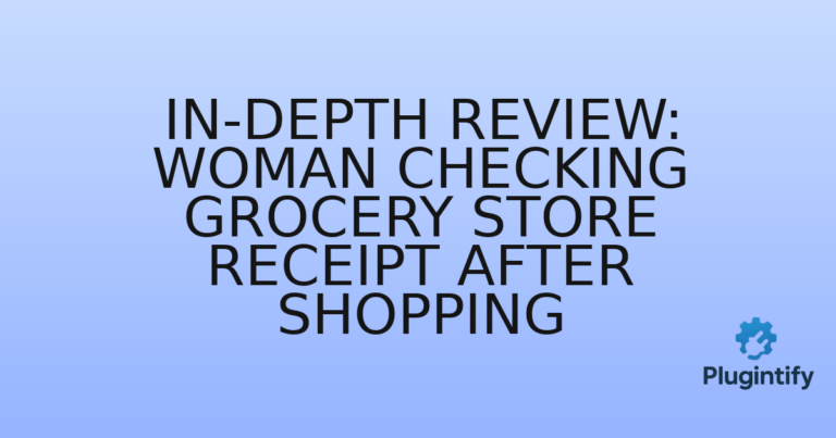Read more about the article In-Depth Review: Woman checking grocery store receipt after shopping