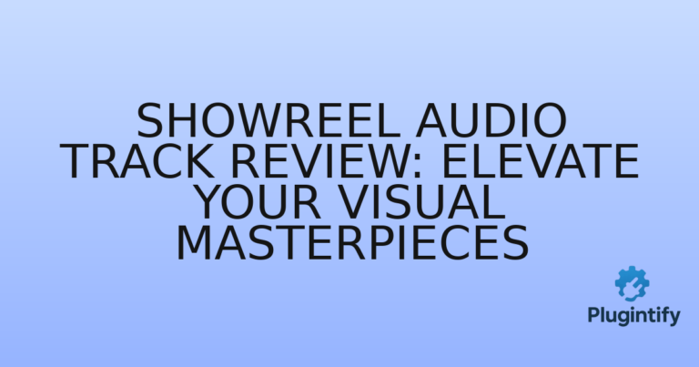 Read more about the article Showreel Audio Track Review: Elevate Your Visual Masterpieces
