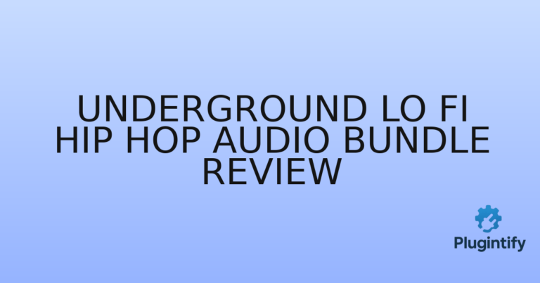 Read more about the article Underground Lo Fi Hip Hop Audio Bundle Review