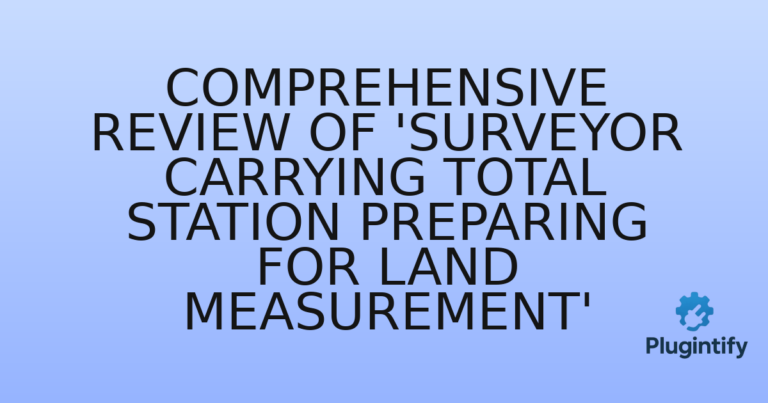 Read more about the article Comprehensive Review of ‘Surveyor carrying total station preparing for land measurement’