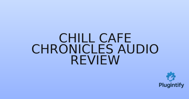 Read more about the article Chill Cafe Chronicles Audio Review