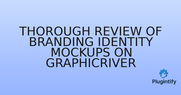 Read more about the article Thorough Review of Branding Identity Mockups on GraphicRiver