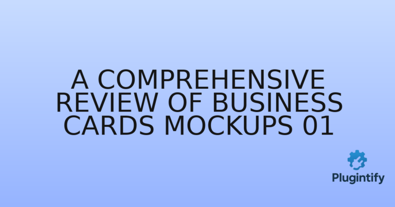 Read more about the article A Comprehensive Review of Business Cards Mockups 01
