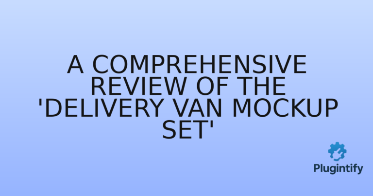 Read more about the article A Comprehensive Review of the ‘Delivery Van Mockup Set’