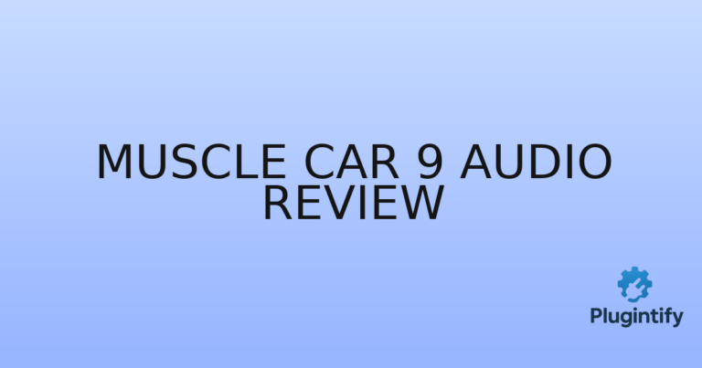 Read more about the article Muscle Car 9 Audio Review