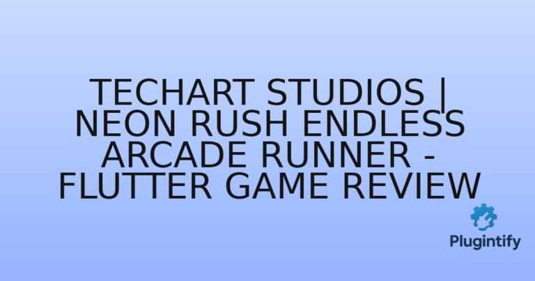 Read more about the article TechArt Studios | Neon Rush Endless Arcade Runner – Flutter Game Review