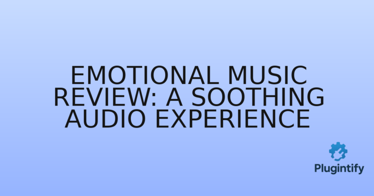 Read more about the article Emotional Music Review: A Soothing Audio Experience