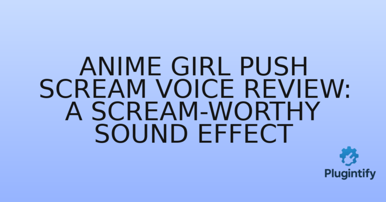 Read more about the article Anime Girl Push Scream Voice Review: A Scream-Worthy Sound Effect