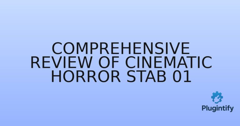 Read more about the article Comprehensive Review of Cinematic Horror Stab 01