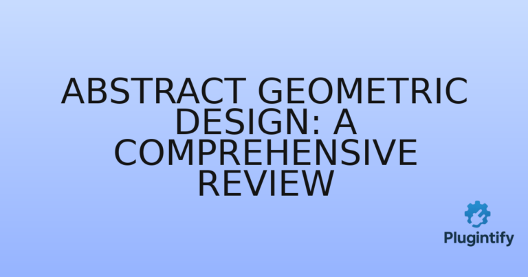 Read more about the article Abstract Geometric Design: A Comprehensive Review