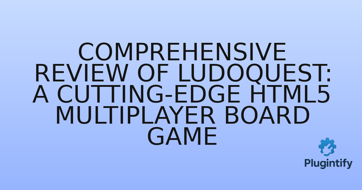 You are currently viewing Comprehensive Review of LudoQuest: A Cutting-Edge HTML5 Multiplayer Board Game