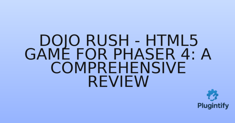Read more about the article Dojo Rush – HTML5 Game for Phaser 4: A Comprehensive Review