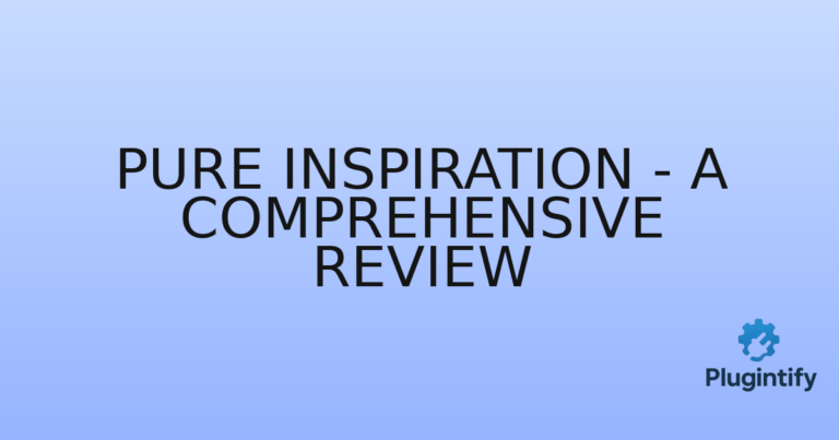 Read more about the article Pure Inspiration – A Comprehensive Review