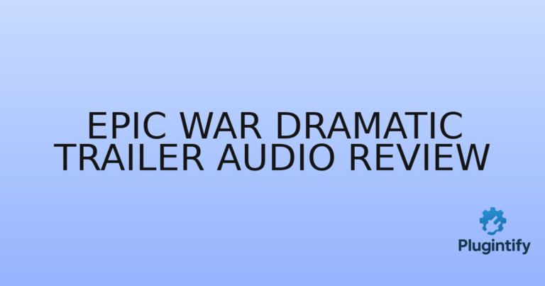 Read more about the article Epic War Dramatic Trailer Audio Review