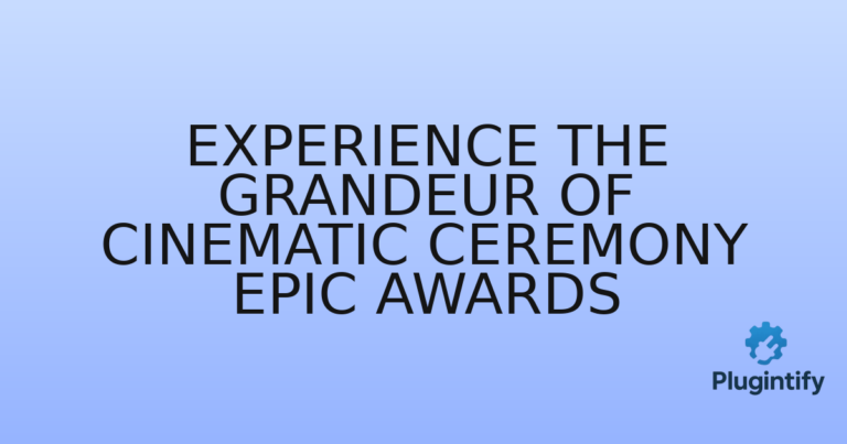 Read more about the article Experience the Grandeur of Cinematic Ceremony Epic Awards