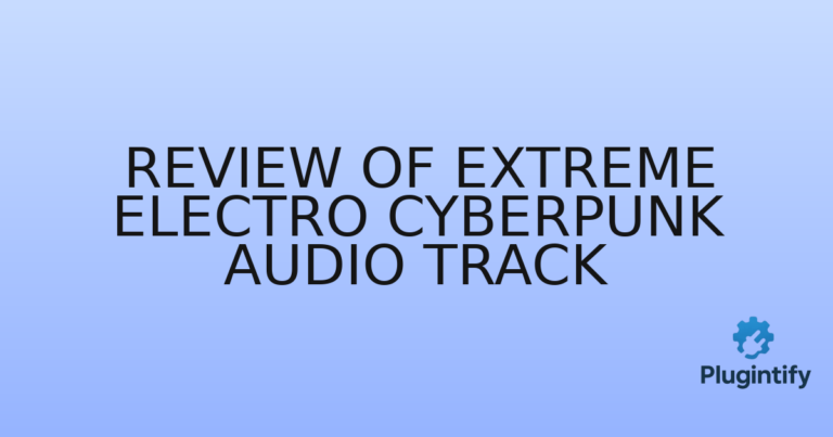Read more about the article Review of Extreme Electro Cyberpunk Audio Track