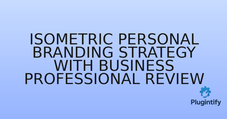 Read more about the article Isometric Personal Branding Strategy with Business Professional Review