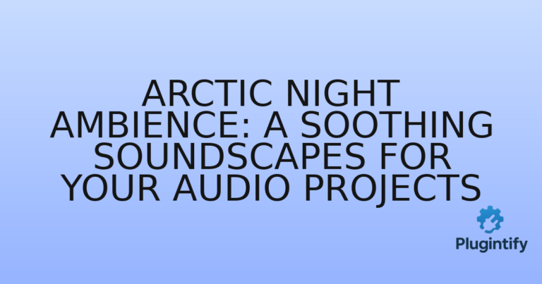 Read more about the article Arctic Night Ambience: A Soothing Soundscapes for Your Audio Projects