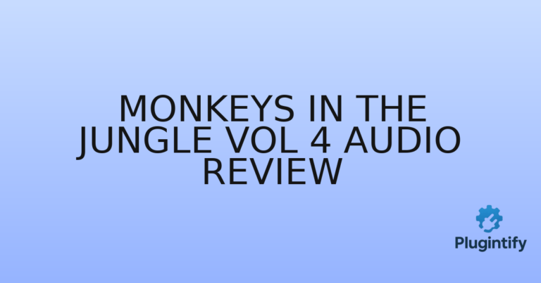 Read more about the article Monkeys in the Jungle Vol 4 Audio Review