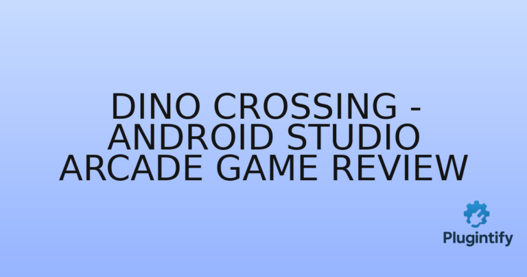 Read more about the article Dino Crossing – Android Studio Arcade Game Review