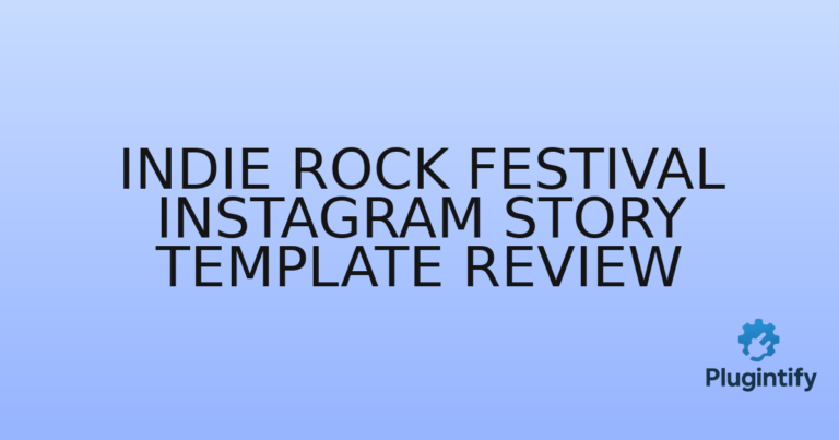 Read more about the article Indie Rock Festival Instagram Story Template Review