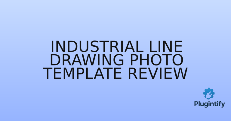 Read more about the article Industrial Line Drawing Photo Template Review