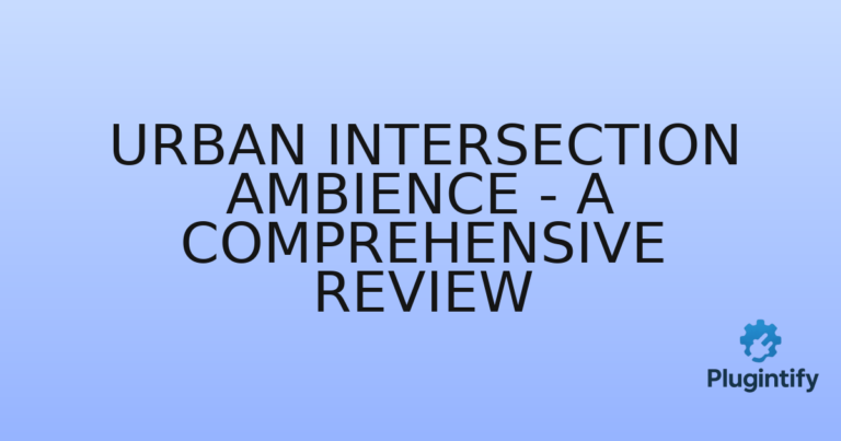 Read more about the article Urban Intersection Ambience – A Comprehensive Review
