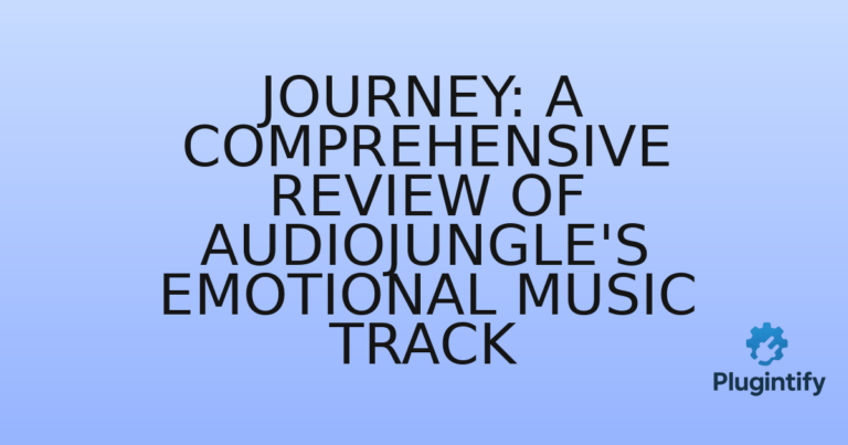 Read more about the article Journey: A Comprehensive Review of AudioJungle’s Emotional Music Track