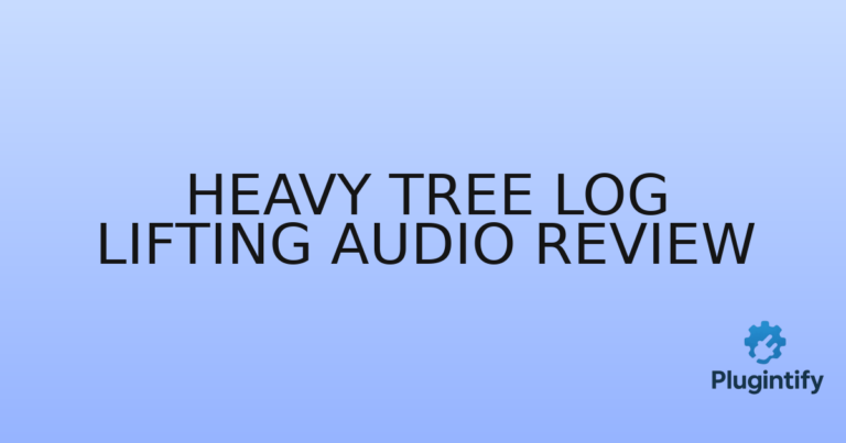 Read more about the article Heavy Tree Log Lifting Audio Review