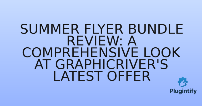 Read more about the article Summer Flyer Bundle Review: A Comprehensive Look at Graphicriver’s Latest Offer