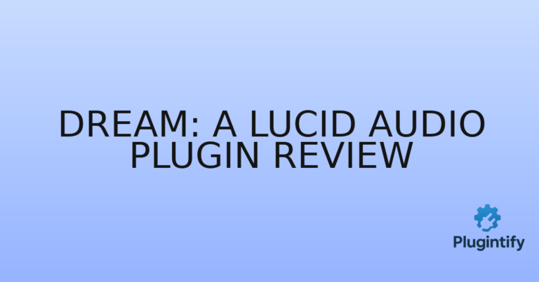 Read more about the article Dream: A Lucid Audio Plugin Review