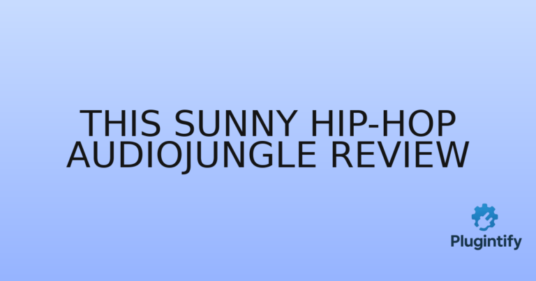 Read more about the article This Sunny Hip-Hop AudioJungle Review