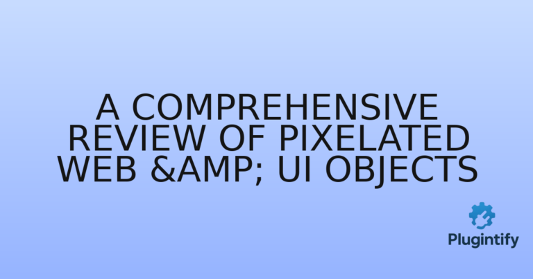 Read more about the article A Comprehensive Review of Pixelated Web & UI Objects