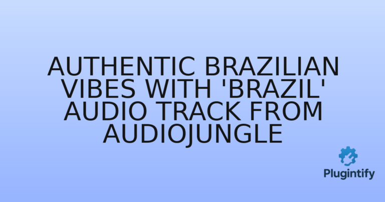 Read more about the article Authentic Brazilian Vibes with ‘Brazil’ Audio Track from AudioJungle