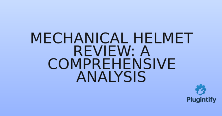 Read more about the article Mechanical Helmet Review: A Comprehensive Analysis