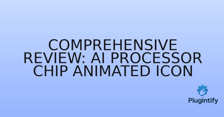 Read more about the article Comprehensive Review: AI Processor Chip Animated Icon