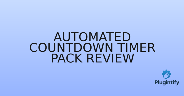 Read more about the article Automated Countdown Timer Pack Review
