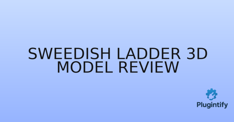 Read more about the article Sweedish Ladder 3D Model Review