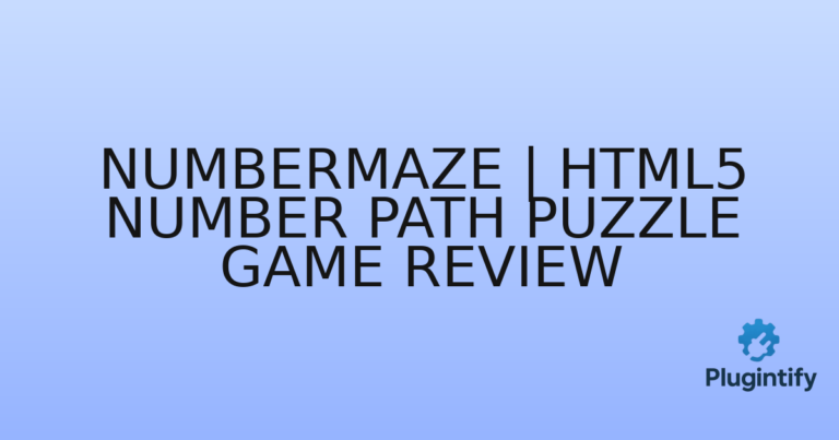 Read more about the article NumberMaze | HTML5 Number Path Puzzle Game Review