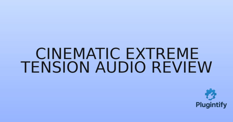 Read more about the article Cinematic Extreme Tension Audio Review