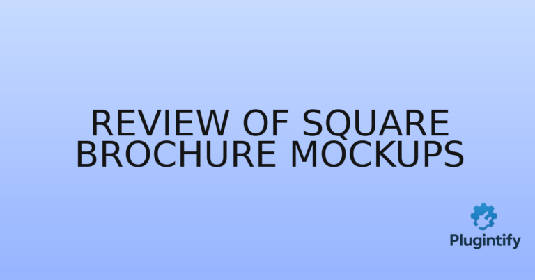 Read more about the article Review of Square Brochure Mockups
