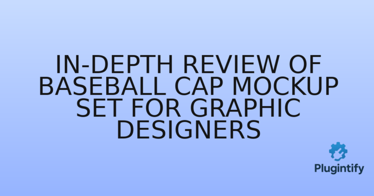 Read more about the article In-Depth Review of Baseball Cap Mockup Set for Graphic Designers