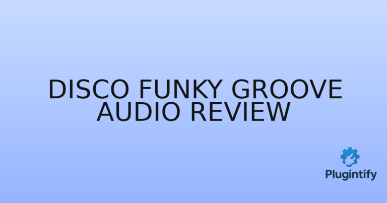 Read more about the article Disco Funky Groove Audio Review