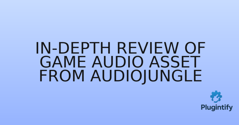 Read more about the article In-Depth Review of Game Audio Asset from AudioJungle