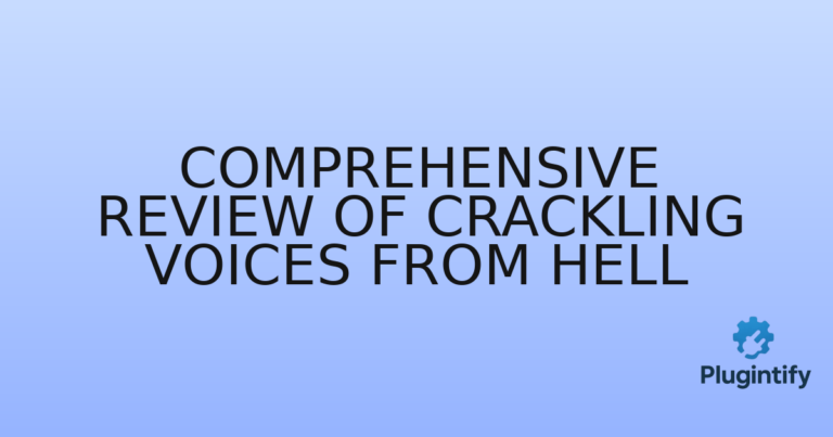 Read more about the article Comprehensive Review of Crackling Voices From Hell