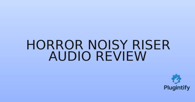 Read more about the article Horror Noisy Riser Audio Review