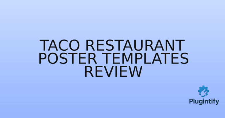 Read more about the article Taco Restaurant Poster Templates Review